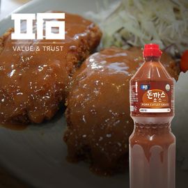 [PURUNE FOOD] Pork cutlet sauce 1.8kg Large-capacity for restaurants for businesses_Japanese, light food, homemade, stewed, stir-fried_Made in Korea